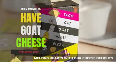 Goat Cheese Availability: A Walgreens Query