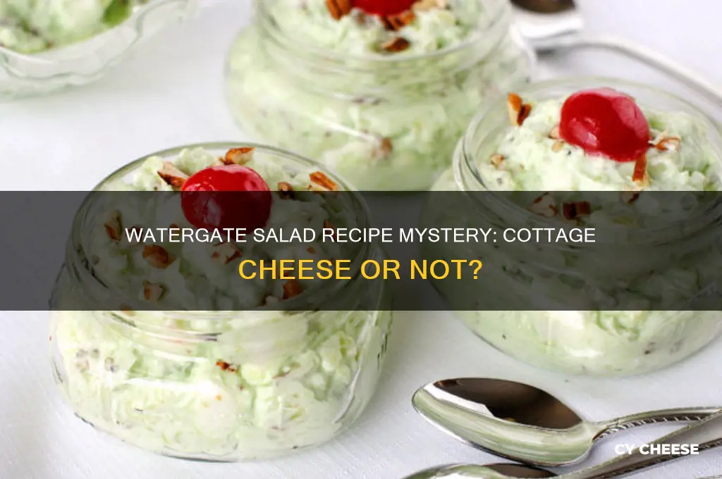 does watergate salad have cottage cheese