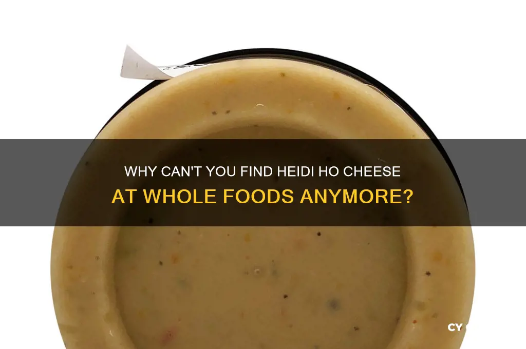 does whole foods not carry heidi ho cheese anymore