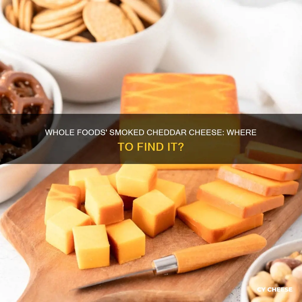 does whole foods sell smoked cheddar cheese