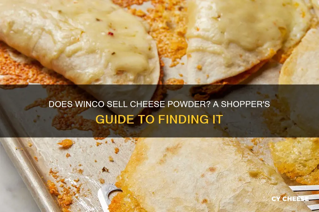does winco sell cheese powder