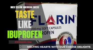 The Taste of Yellow American Cheese and Ibuprofen