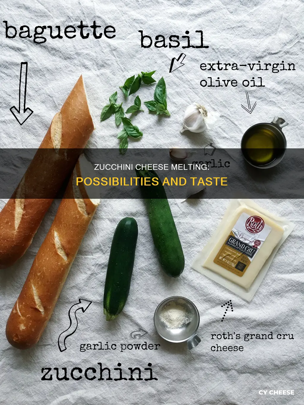 does zucchini cheese melt