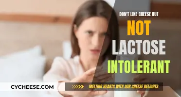 Cheese Aversion: Not Lactose Intolerance