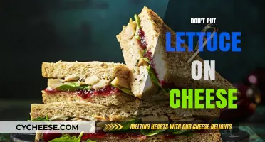 Lettuce and Cheese: A Culinary No-No