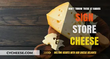 Avoid Cheese Projectiles: Why 'Don't Throw These at Babies' Signs Matter