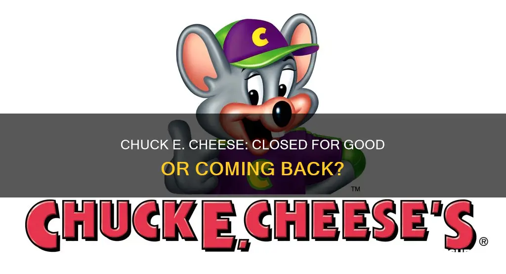 has chuck e cheese closed