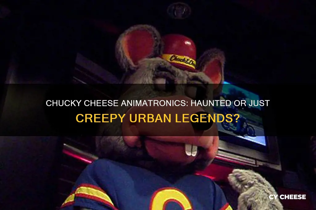 have a chuckee cheeses animotronic ever been possised