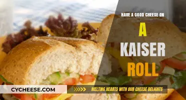 Cheese and Kaiser Roll: A Perfect Match