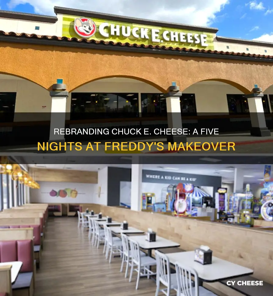 have chuck e cheese rebrand fnaf