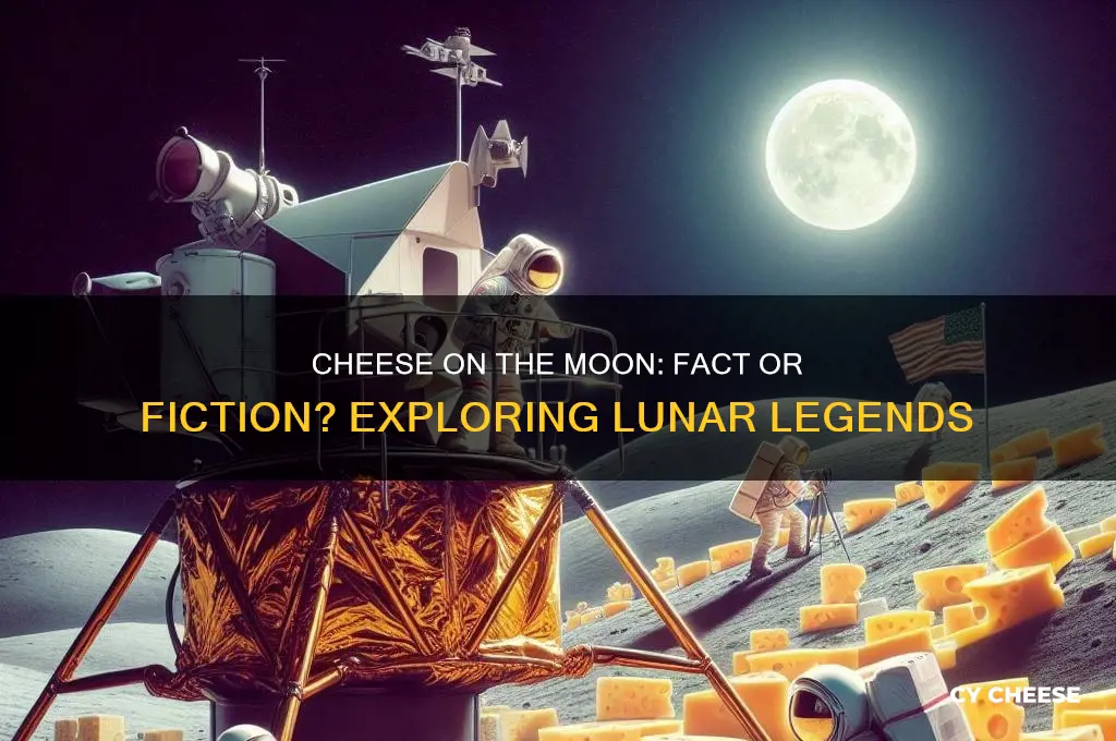 have they ever found cheese on the moon