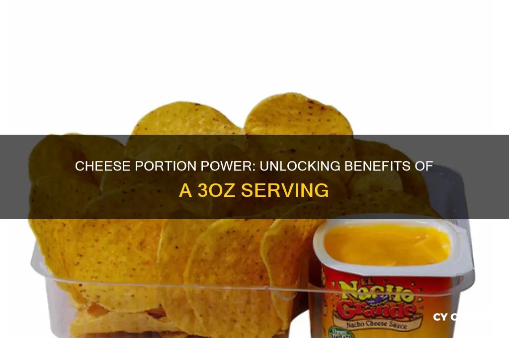 how 3oz of cheese