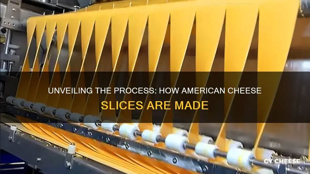 how are american cheese slices made