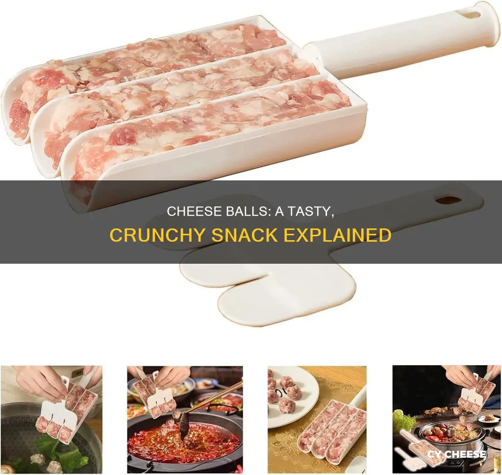 how are cheese balls made