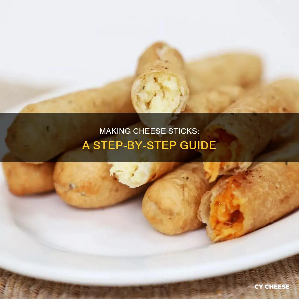 how are cheese sticks made