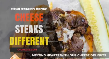 French Dips vs. Philly Cheesesteaks: Key Differences Explained