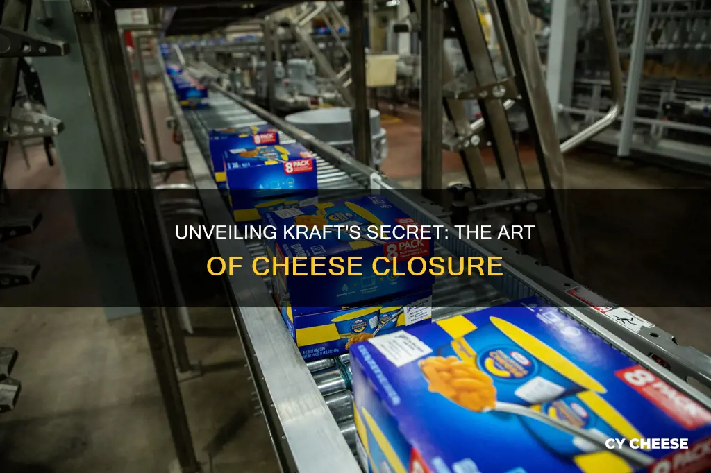 how are kraft cheese clises made