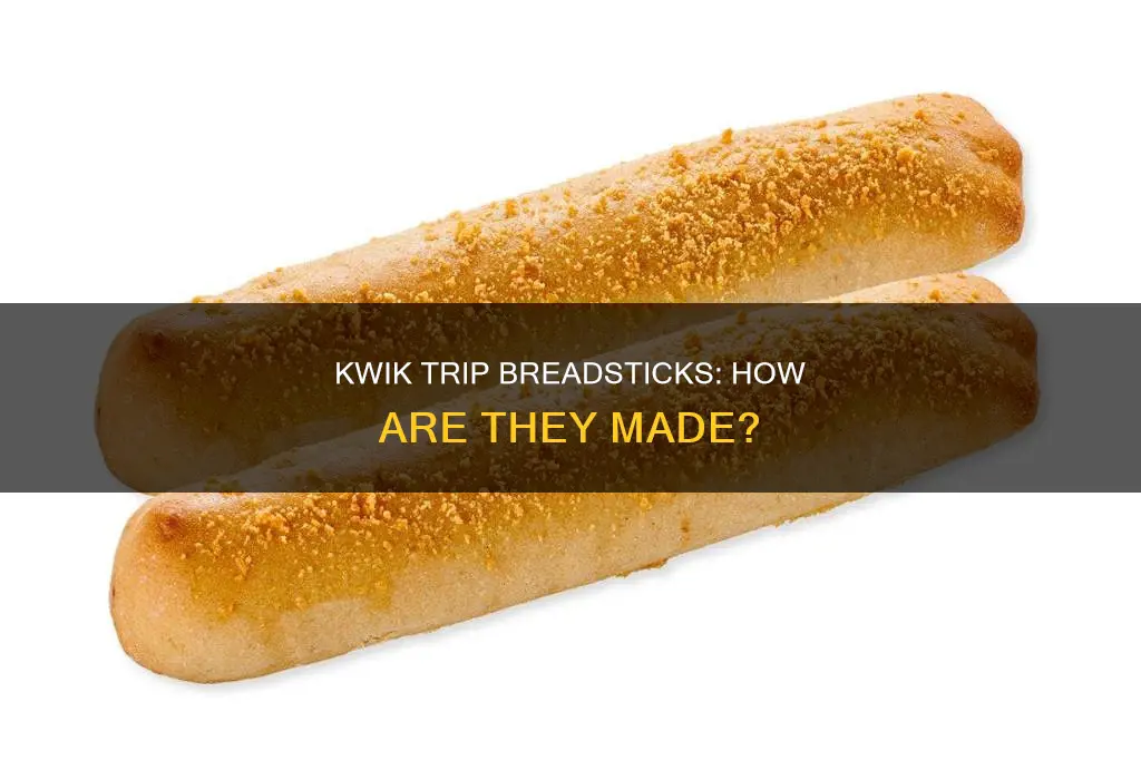 how are kwik trip cheese filled breadsticks made