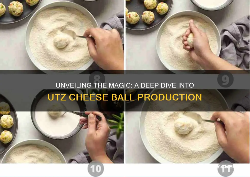 how are utz cheese balls made