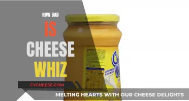 Cheese Whiz: A Healthy or Harmful Snack?