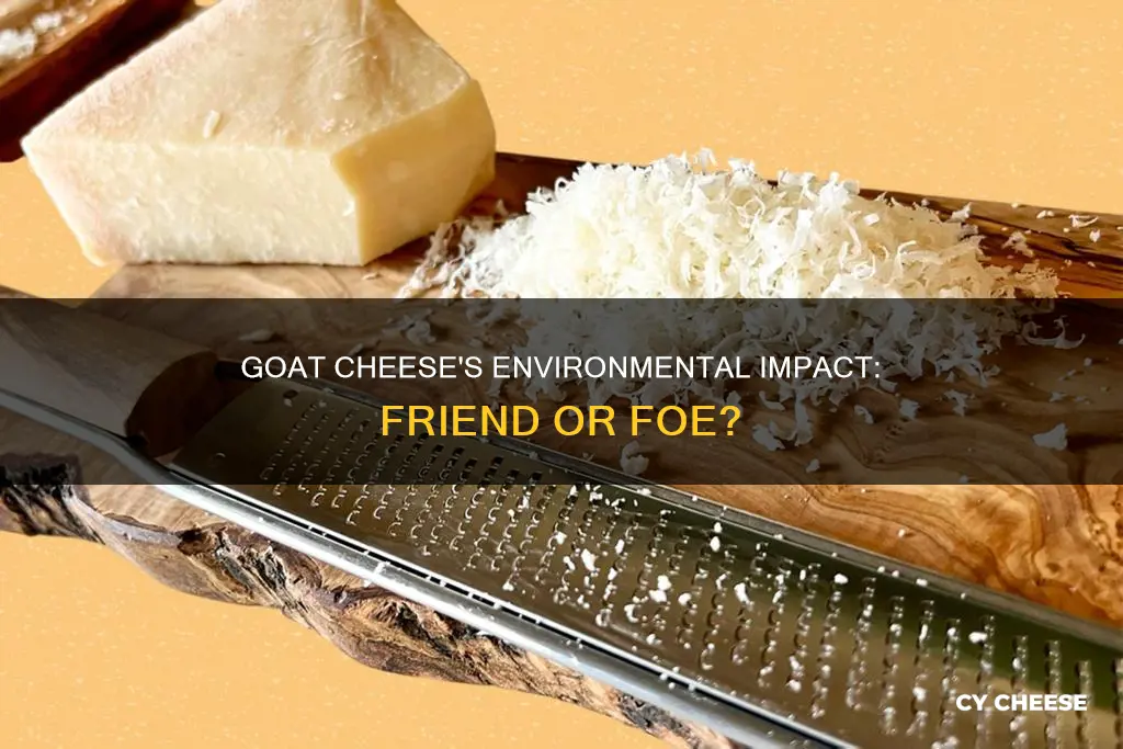 how bad is goat cheese for environment
