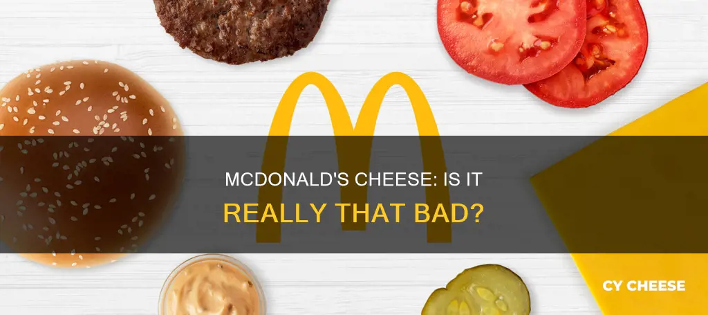 how bad is mcdonalds cheese