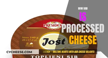 Processed Cheese: Unhealthy, Unnatural, Unnecessary