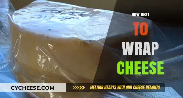 The Best Way to Wrap Cheese