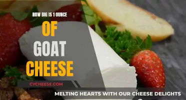 Goat Cheese Portioning: Understanding One Ounce
