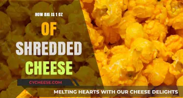 Understanding the Size of 1 Ounce of Shredded Cheese