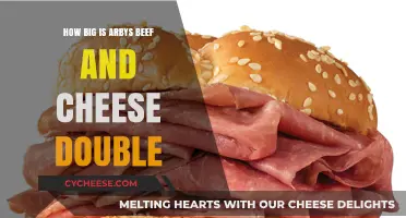 Arby's Beef and Cheese Double: Unveiling Its Size and Satisfaction