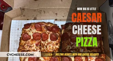 Little Caesar's Pizza Size: A Guide to the Perfect Slice