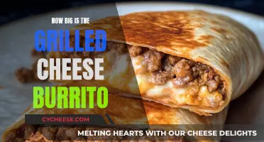 Grilled Cheese Burrito: Massive, Melty, and Mouthwatering