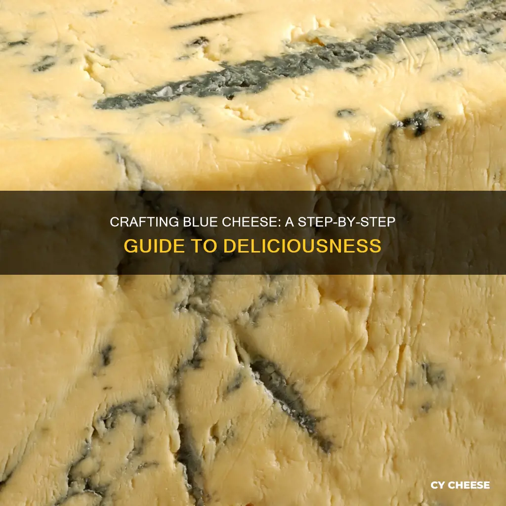how blue cheese is made step by step