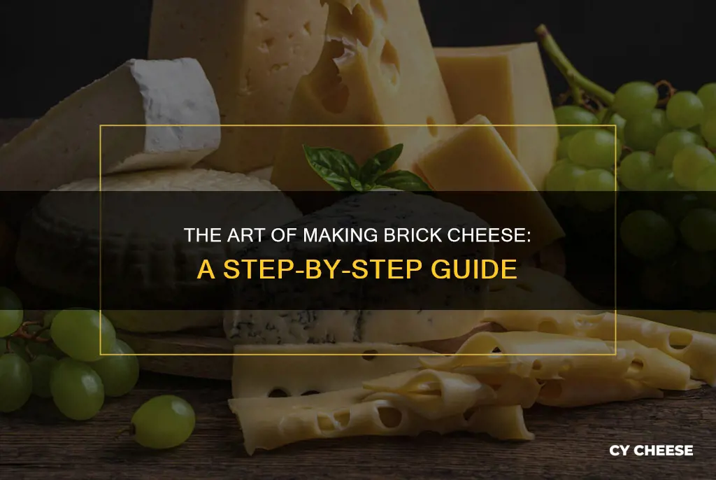 how brick cheese is made