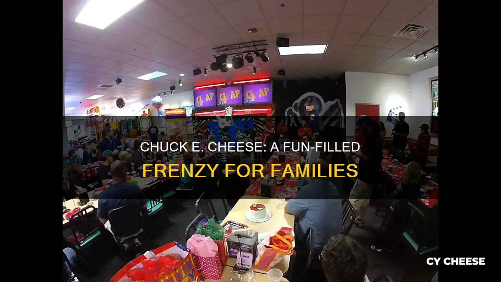 how busy is chuck e cheese