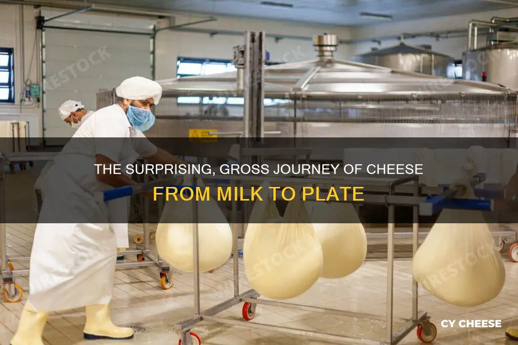 how cheese is made gross