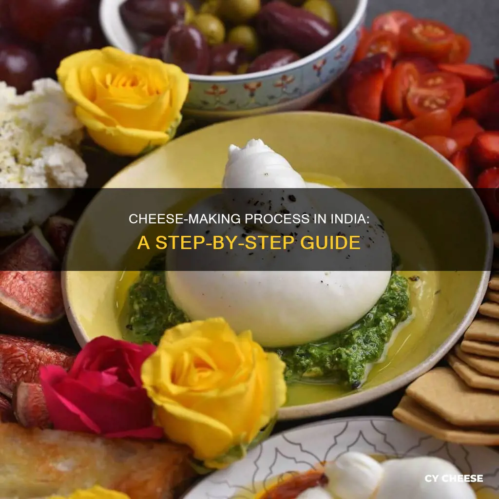 how cheese is made in india