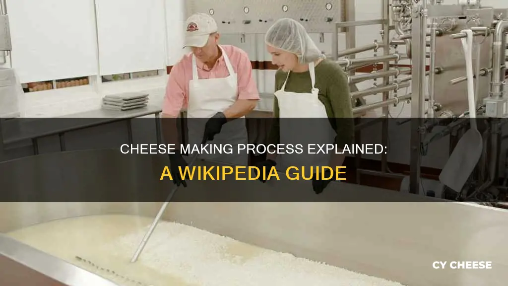 how cheese is made wikipedia