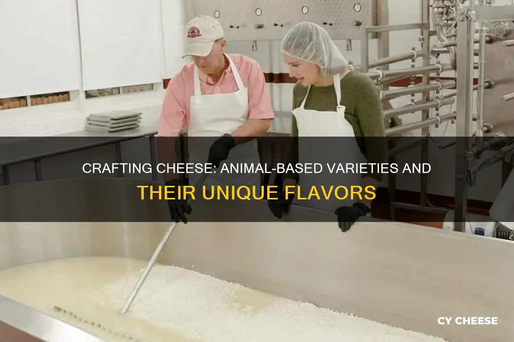 how cheese made from animals