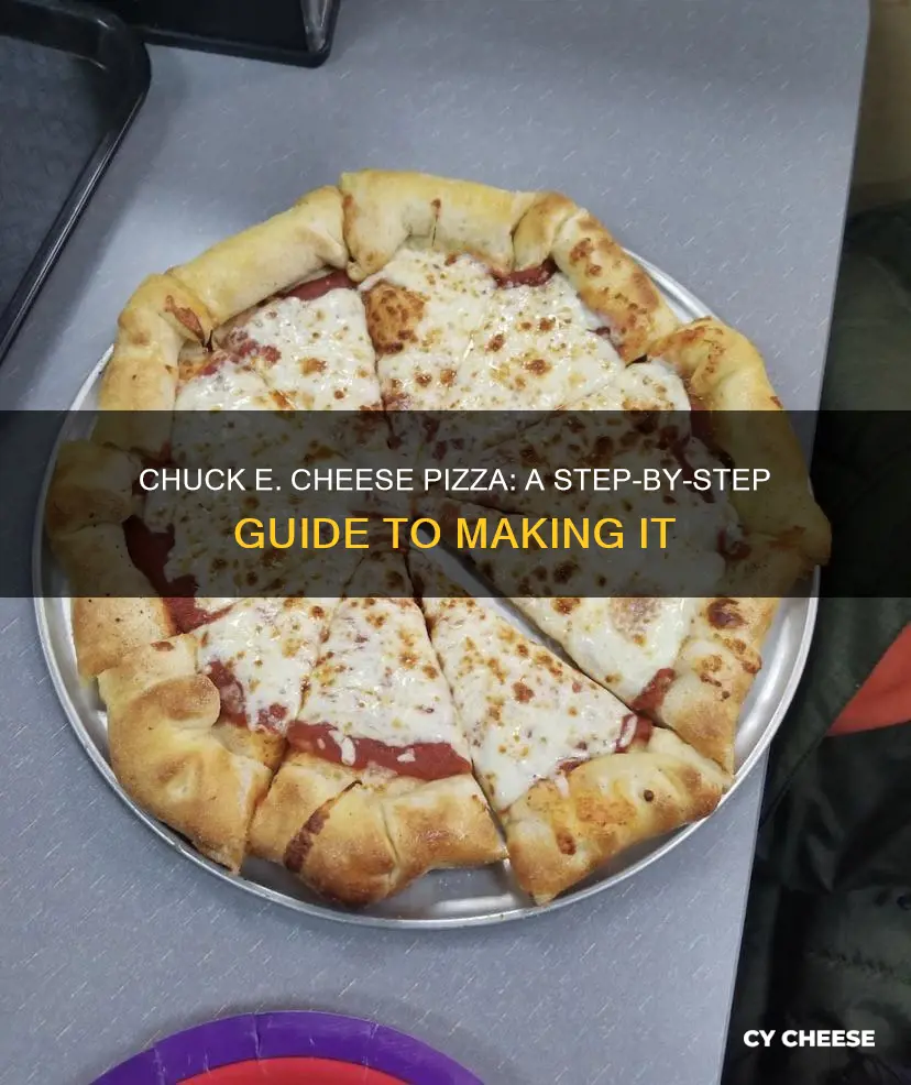 how chuck e cheese pizza is made