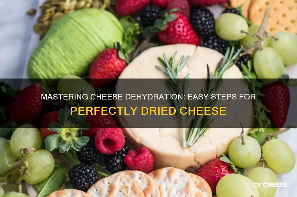 how dehydrate cheese