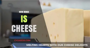 Exploring Cheese Density: Uncovering the Surprising Weight of Your Favorite Dairy Delight