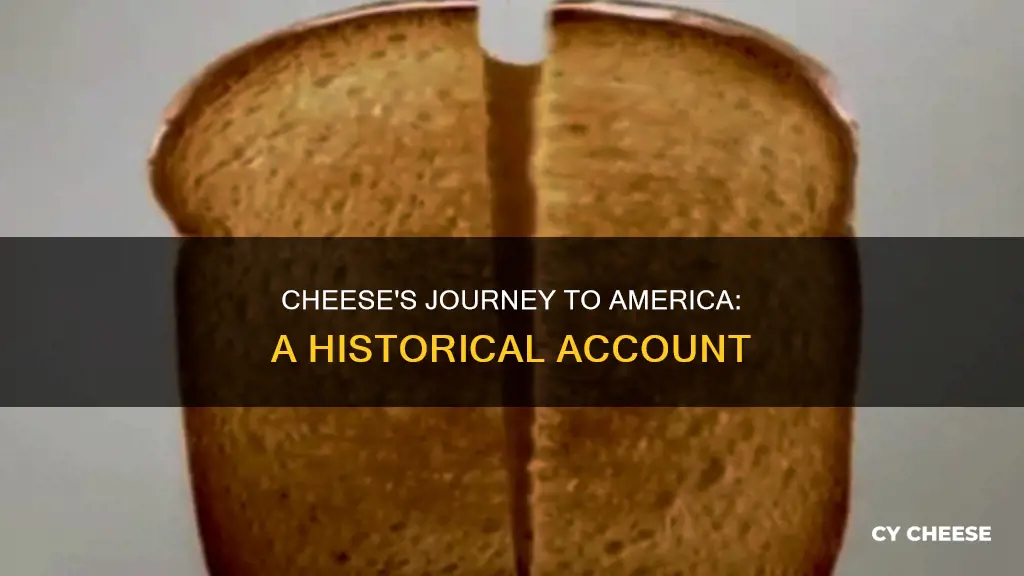 how did cheese get to america