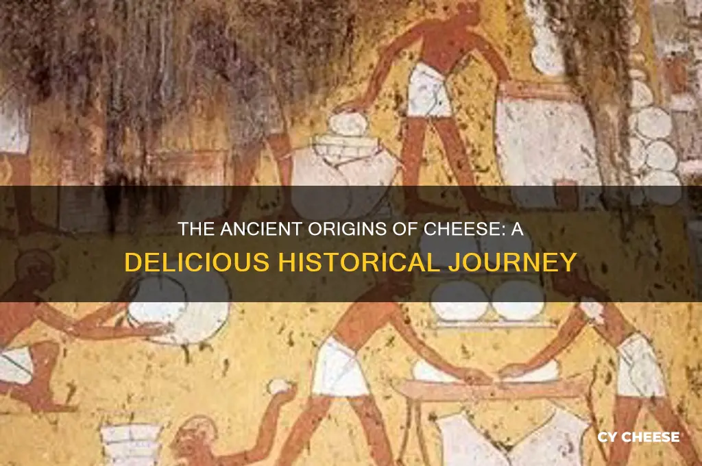 how did cheese originate