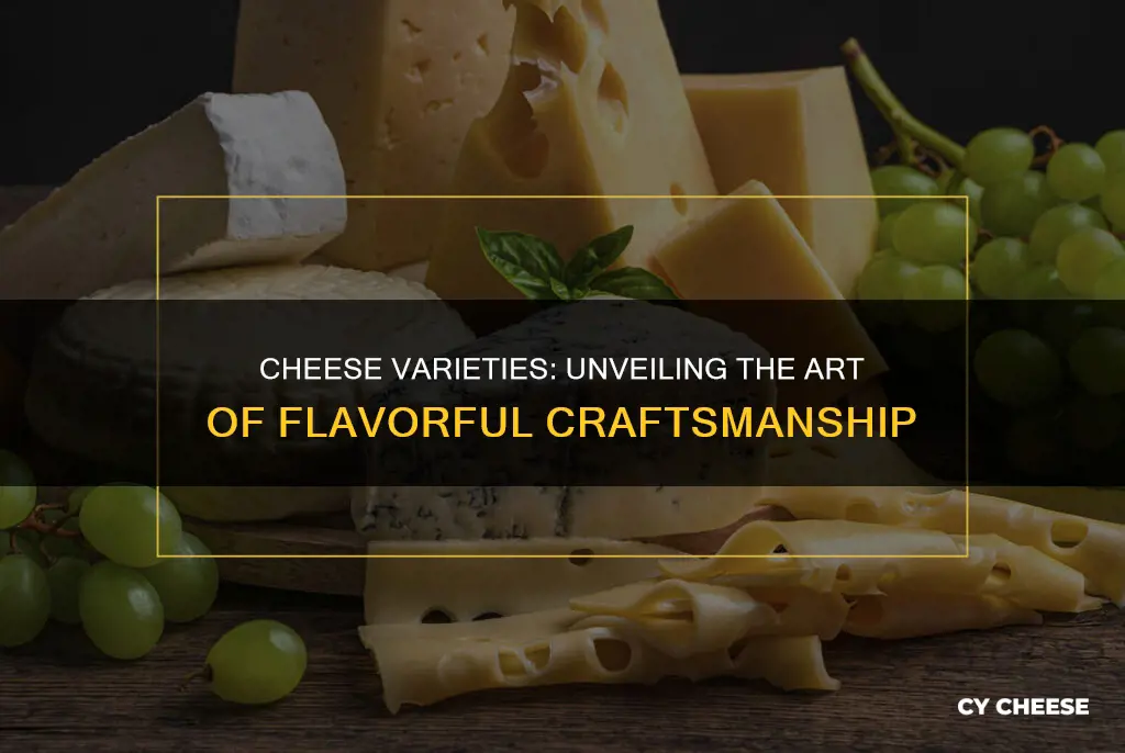 how different flavors of cheese are made