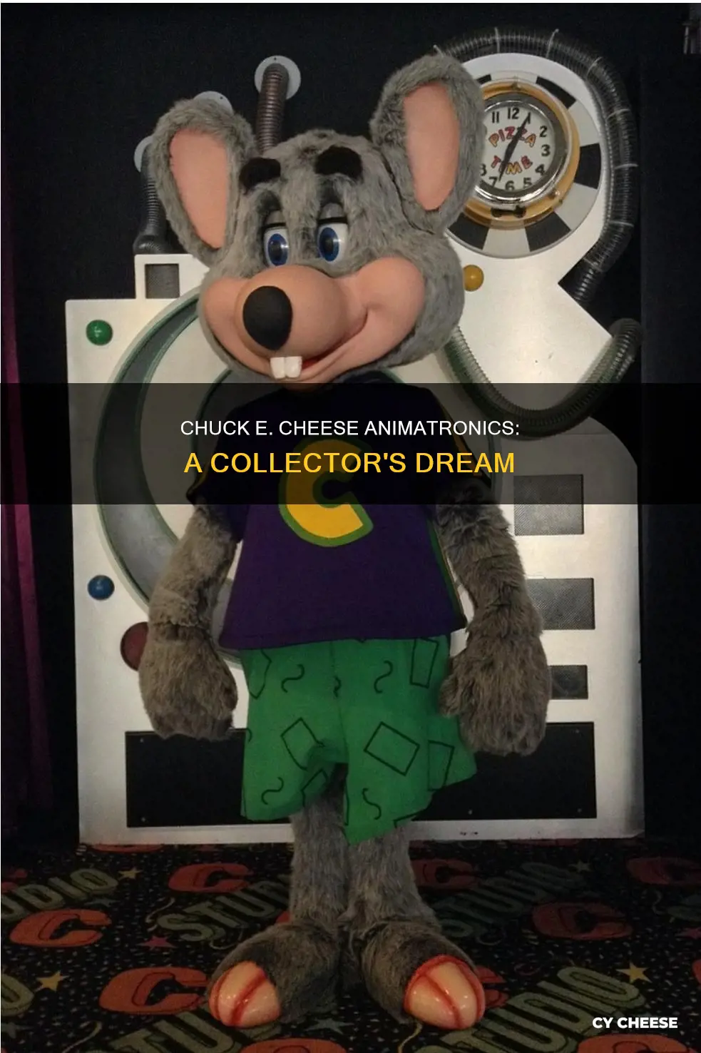 how do collectors buy chuck e cheese animatronics