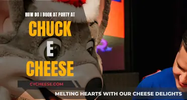 Book Your Child's Party at Chuck E. Cheese's: Here's How!