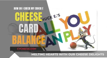 Checking Your Chuck E. Cheese Card Balance: A Guide