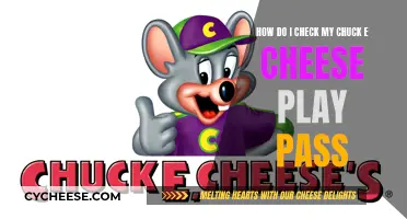 Checking Your Chuck E Cheese Play Pass: A Guide